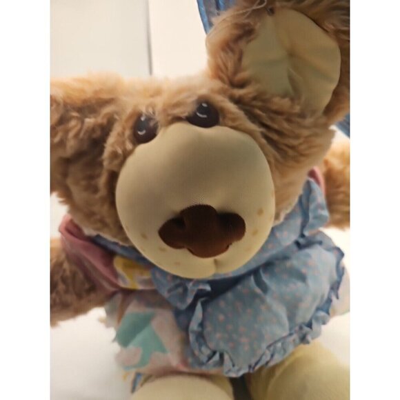 Vintage 1984 Furskins Teddy Bear Xavier Roberts  22" Stuffed Signed cabbage patc - Picture 11 of 11